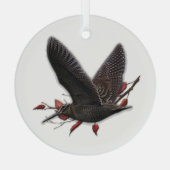 Ornement En Verre Woodcock (Verso)