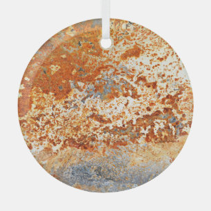 Ornement En Verre zinc rouillé : arrière - plan de texture grunge.