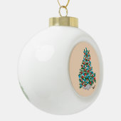 Ornement encadré : ARBRE DE NOËL (Gauche)