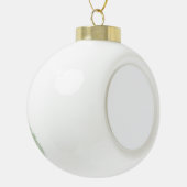 Ornement encadré de flocon de neige (Gauche)