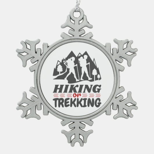 Ornement encadré de flocon de neige (Devant)