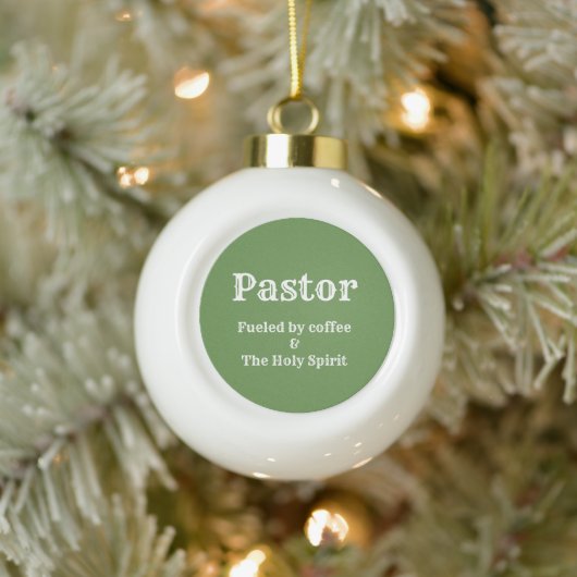 Ornement encadré Pastor Snowflake (Arbre)