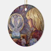 Ornement enchanté des vacances 2017 de globe de (Gauche)