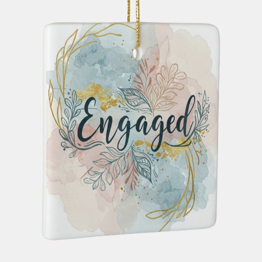 Ornement engagé avec photo personnalisée (Droite)