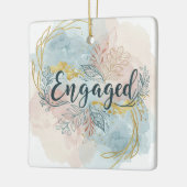 Ornement engagé avec photo personnalisée (Gauche)