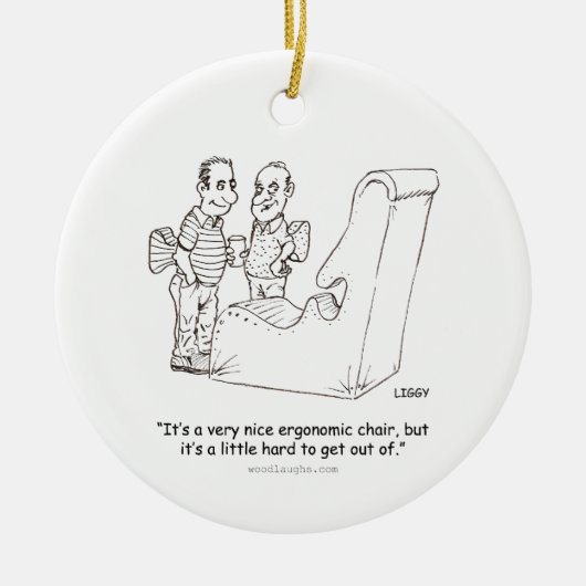 Ornement ergonomique de chaise (rond, ovale, (Devant)