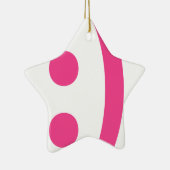 ORNEMENT ÉTOILE EN CÉRAMIQUE :) (Droite)