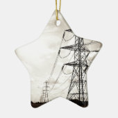 Ornement Étoile En Céramique Aa (Gauche)