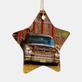 Ornement Étoile En Céramique Argent 1963 Sadan Deville (Droite)