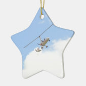 Ornement Étoile En Céramique Autogyre En Vol (Gauche)