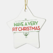 Ornement Étoile En Céramique Ayez une motivation très ADAPTÉE de forme physique (Gauche)