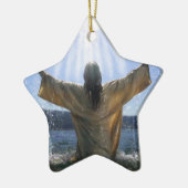 Ornement Étoile En Céramique Baptême de Jésus (Gauche)
