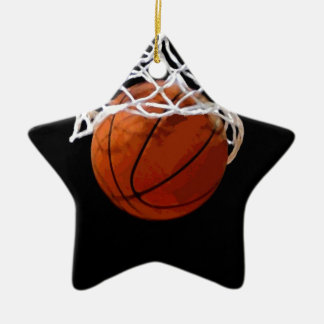 Ornement Étoile En Céramique Basket
