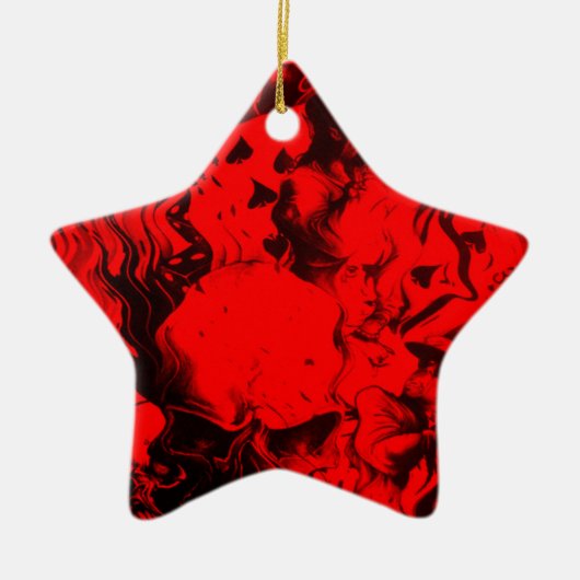 Ornement Étoile En Céramique Belle extraordinaire dernière qualité en ligne Ske (Devant)