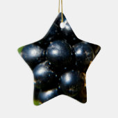 Ornement Étoile En Céramique Blackberry (Droite)