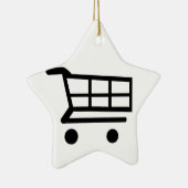 Ornement Étoile En Céramique Caddie (Droite)