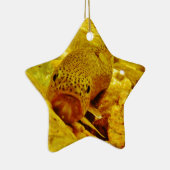 Ornement Étoile En Céramique Canal en flux (Droite)