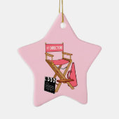 Ornement Étoile En Céramique Chair de directeur : Directeur du numéro un (Droite)