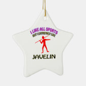 Ornement Étoile En Céramique Conceptions de javelot (Droite)