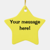 Ornement Étoile En Céramique Cuillère mignonne de Spork de couteau de (Dos)