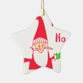 Ornement Étoile En Céramique Cute Cartoon Mouse Collection Père Noël. (Droite)
