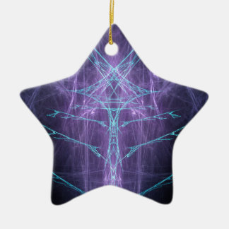 ORNEMENT ÉTOILE EN CÉRAMIQUE CYBERSPINE ORNAMENT