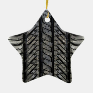 Ornement Étoile En Céramique Décor de texture de l'automobile en caoutchouc de 