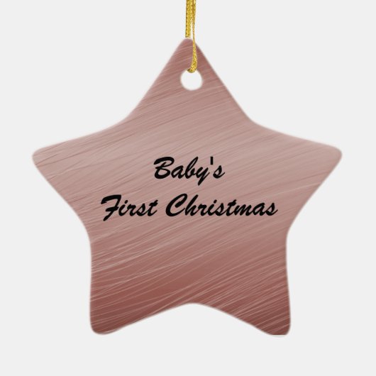 Ornement Étoile En Céramique Édredon de patchwork démodé (Dos)