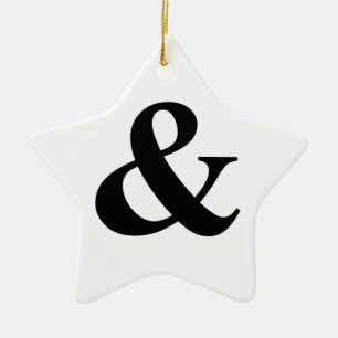 Ornement Étoile En Céramique Et et raccourci d'icône de symbole de Logogram
