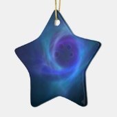 Ornement Étoile En Céramique Étoile pour arbre de Noël (Gauche)