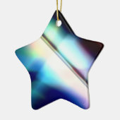 Ornement Étoile En Céramique Étoile pour arbre de Noël (Gauche)