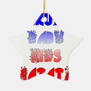 Ornement Étoile En Céramique Français Bébé Enfants Hakuna Matata.png