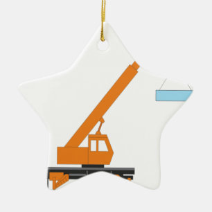Ornement Étoile En Céramique Idée fraîche de cadeau de garçon de grue