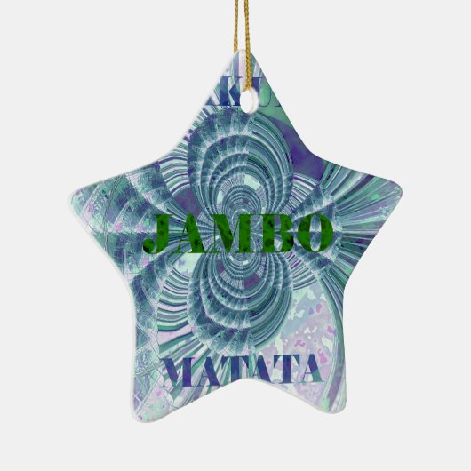 Ornement Étoile En Céramique Impression d'art Aurora Matata (Droite)