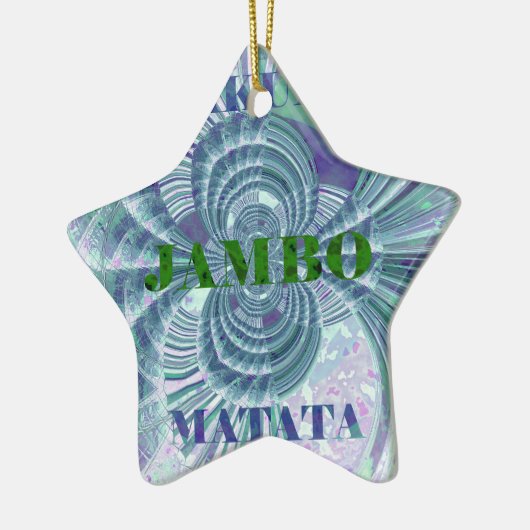 Ornement Étoile En Céramique Impression d'art Aurora Matata (Gauche)