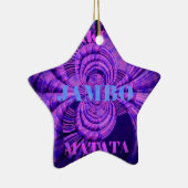 Ornement Étoile En Céramique Impression d'art Cosmic Hakuna (Droite)