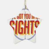 Ornement Étoile En Céramique Je t'ai vue - Soldat 76 (Droite)