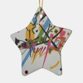 Ornement Étoile En Céramique Kandinsky Small Worlds (Gauche)