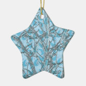ORNEMENT ÉTOILE EN CÉRAMIQUE L'ARBRE DE NOËL (Gauche)
