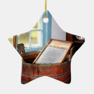 Ornement Étoile En Céramique Lave-linge