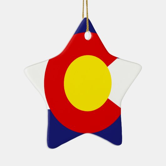ORNEMENT ÉTOILE EN CÉRAMIQUE LE COLORADO (Droite)