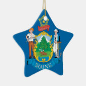 ORNEMENT ÉTOILE EN CÉRAMIQUE LE MAINE (Droite)