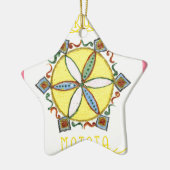 Ornement Étoile En Céramique L'étoile à la fabrication de Hakuna Matata (Gauche)