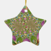 Ornement Étoile En Céramique Liquide (Dos)