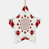 Ornement Étoile En Céramique Magic Kenya : Kaleidoscope 🇰 identité culturelle (Droite)