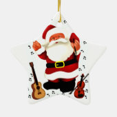 Ornement Étoile En Céramique Mery Noël à tous_ (Dos)