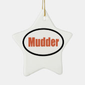 Ornement Étoile En Céramique mudder (Droite)