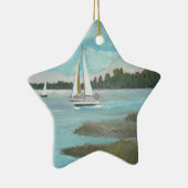 Ornement Étoile En Céramique Navigation du Matanzas (Droite)