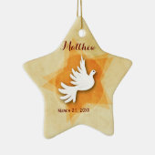 Ornement Étoile En Céramique Personnaliser Confirmation Félicitations Cadeau Co (Droite)