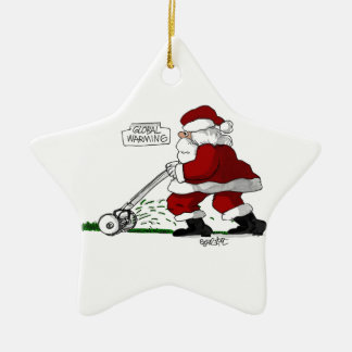 Ornement Étoile En Céramique Réchauffement climatique